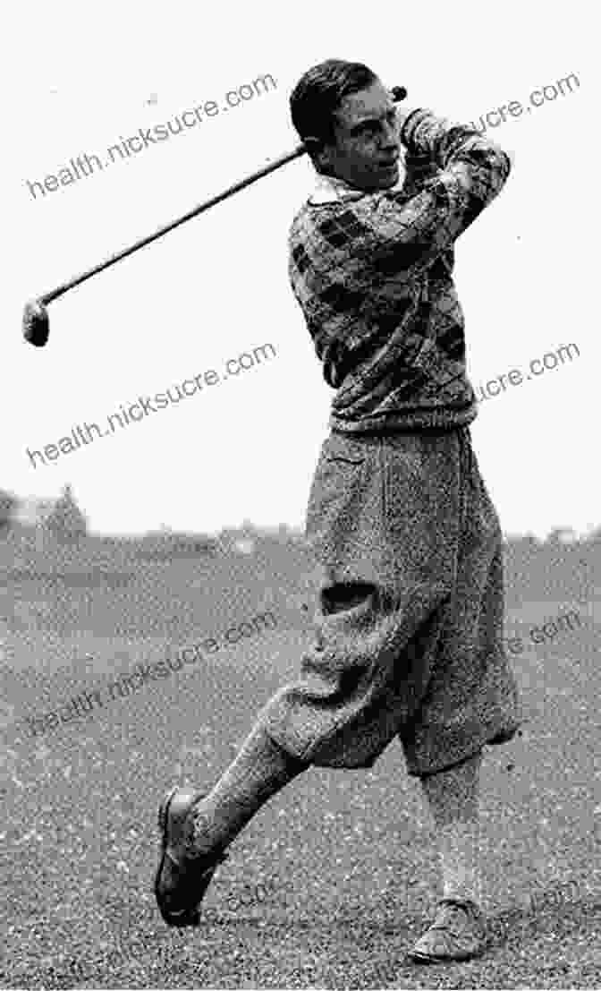 A Black And White Photograph Of Golfers Playing On An Early Golf Course. Golf: The Marvelous Mania Alistair Cooke