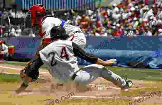 A Squeeze Play In Action, With The Runner On Third Base Heading Home As The Batter Bunts The Ball Towards The Pitcher 21 Killer Fastpitch Softball Game Winning Strategies