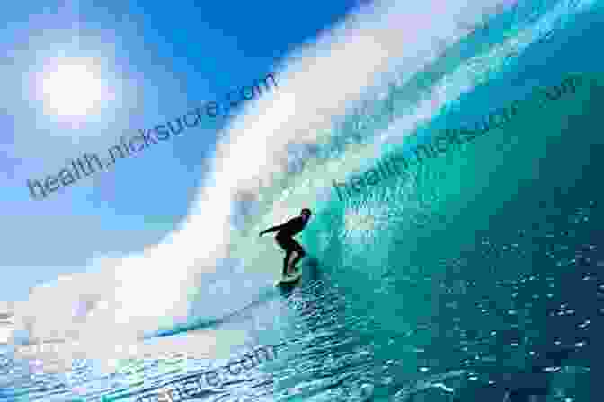 A Surfer Riding A Wave On A Beautiful Sunny Day. Swell: A Sailing Surfer S Voyage Of Awakening