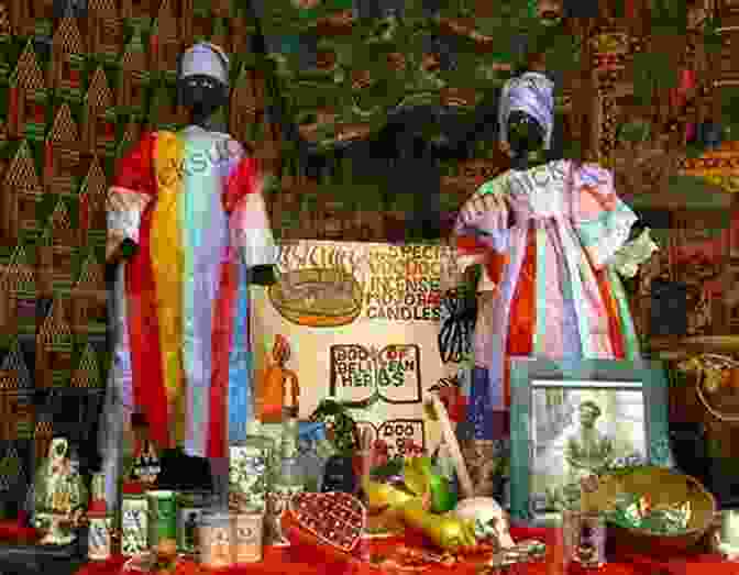 A Traditional Voodoo Shrine Adorned With Offerings Voodoo Of Louisiana (African Spirituality Beliefs And Practices 5)