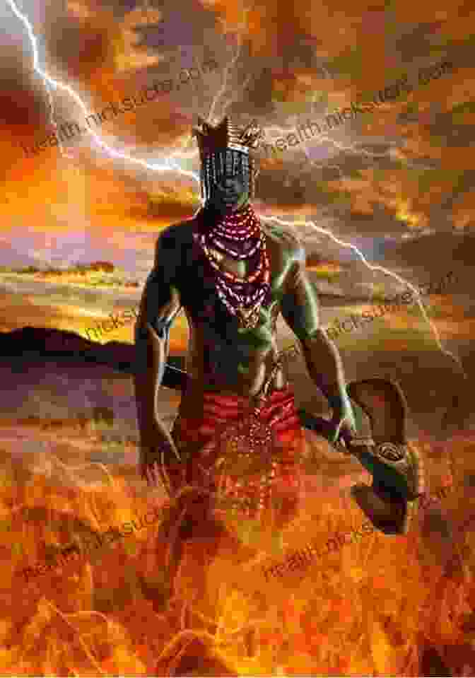 An Image Of Shango, The Orisha Of Thunder And Lightning Yoruba Spirituality For Beginners: Master The Core Concepts Of The Ancient African Ancestral Religious Tradition (African Spirituality)