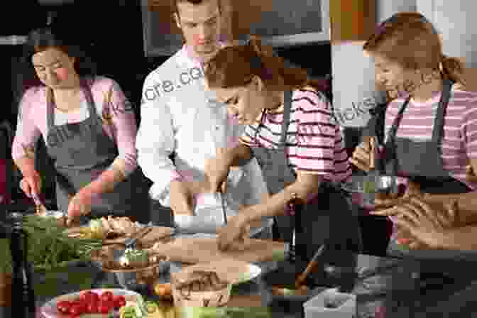 Couple Learning To Prepare A Dish In A Cooking Class The Dads Daughters Togetherness Guide: 54 Fun Activities To Help Build A Great Relationship