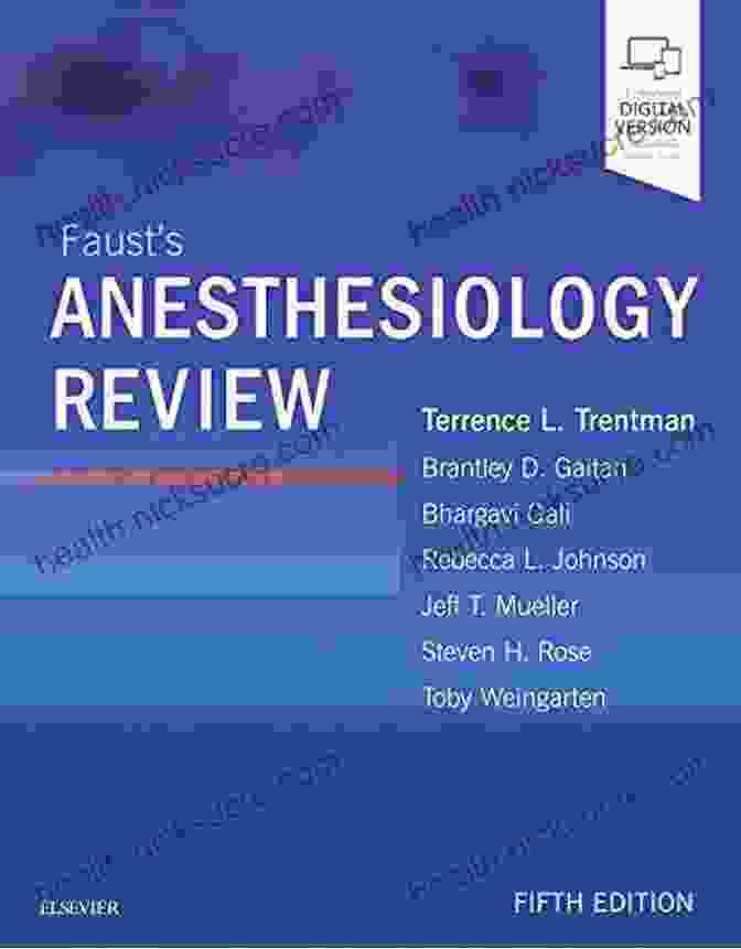 Faust Anesthesiology Review Book Cover With Tress Bowen's Name Prominently Displayed Faust S Anesthesiology Review Tress Bowen