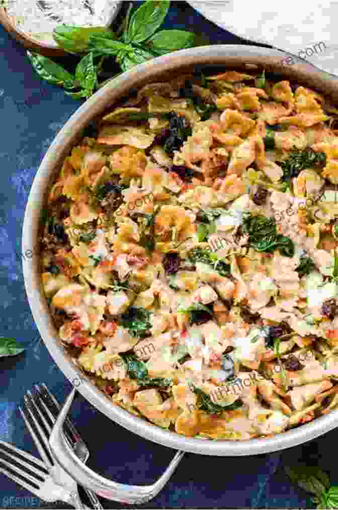 One Pot Pasta With Sun Dried Tomatoes And Spinach Quick And Easy Gestational Diabetes Cookbook: 30 Minute 5 Ingredient And One Pot Recipes