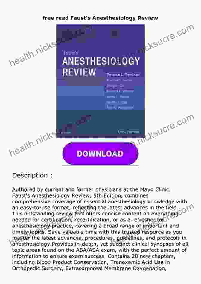 Positive Testimonials From Users Of Faust Anesthesiology Review Faust S Anesthesiology Review Tress Bowen