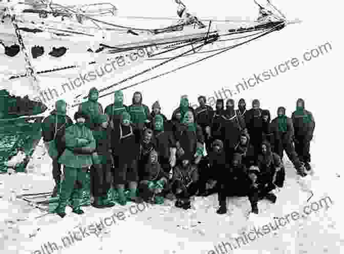 Shackleton And His Crew Aboard The Endurance Icy Graves: Exploration And Death In The Antarctic