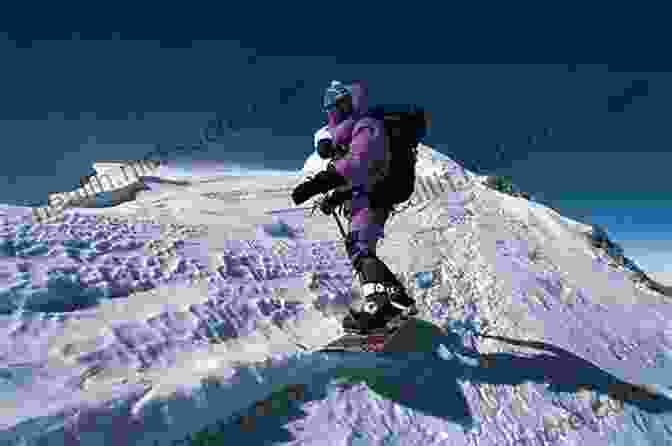 Snowboarder Marco Siffredi Snowboarding Down Mount Everest, A Tall And Imposing Mountain Peak With Snow Covered Slopes And Glaciers, Creating A Stunning And Dangerous Backdrop For The Extreme Sport. See You Tomorrow: The Disappearance Of Snowboarder Marco Siffredi On Everest